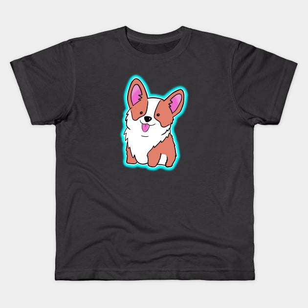 Dog lovers Kids T-Shirt by Inkoholic